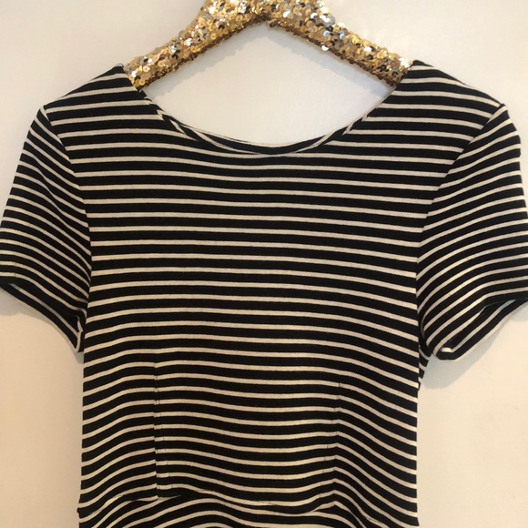 Madewell Striped Dress - Picture 3 of 4